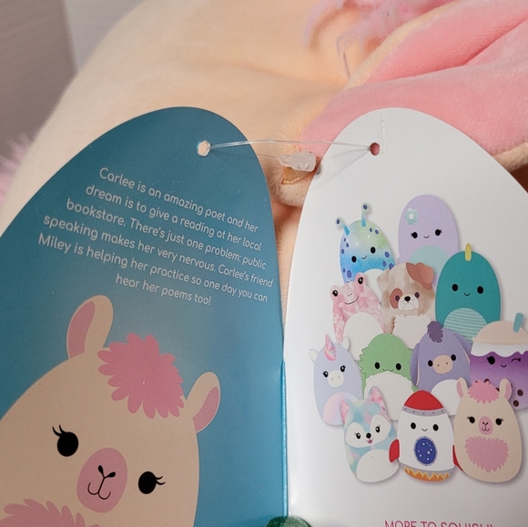 NEW RARE SQUISHMALLOWS CARLEE CAMEL 2021 NWT Large 16" - Picture 6 of 8